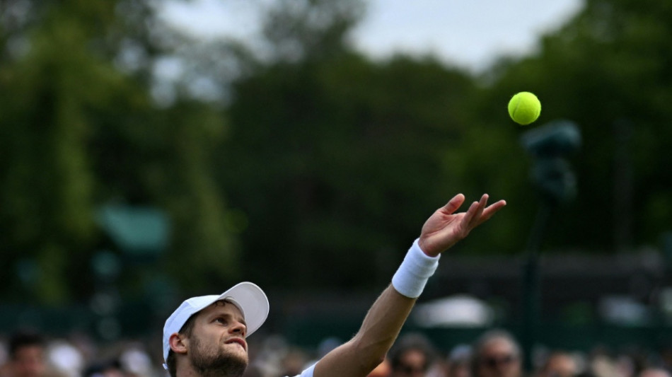 Premiere in Wimbledon: Hanfmann erstmals in Runde zwei