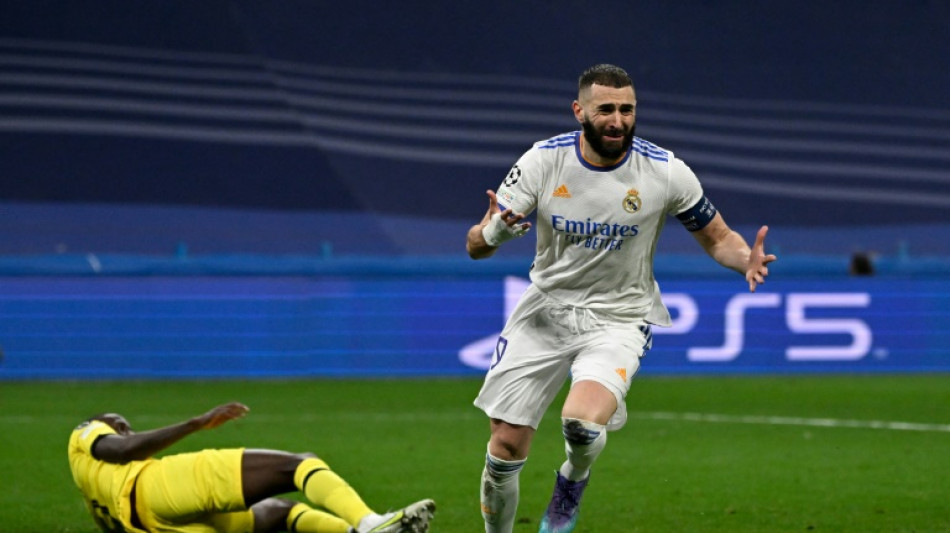 C1: Benzema qualifie le Real pour les demi-finales au terme d'un match &eacute;pique
