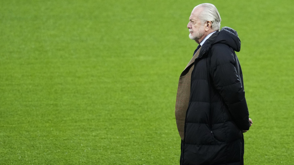 Figc: De Laurentiis, Abete non &egrave; la persona adatta per questo ruolo