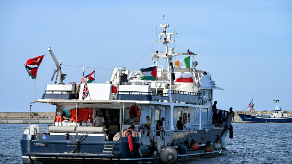 La flotilla con ayuda para Gaza denuncia otro ataque con "m&uacute;ltiples drones"