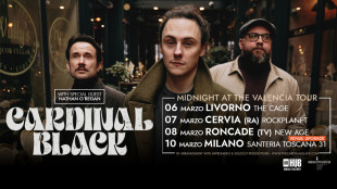Quattro date italiane in marzo per il tour dei Cardinal Black