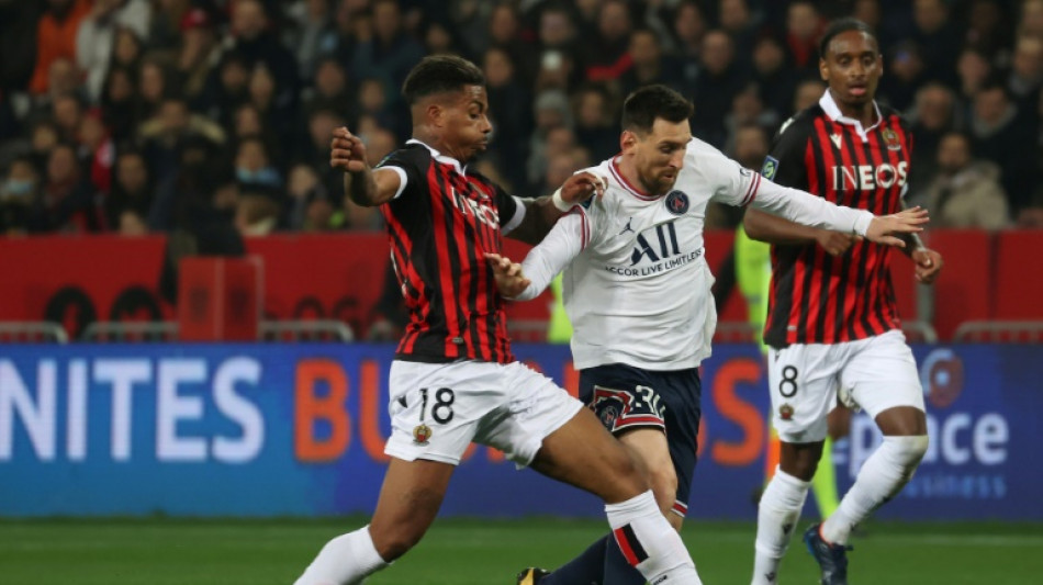 PSG lose at Nice without suspended Mbappe