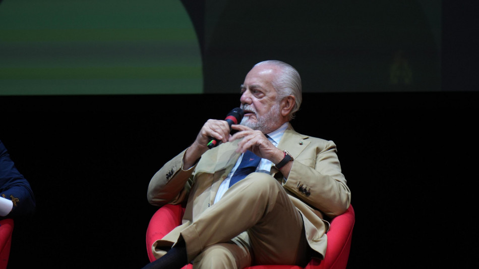 Napoli-Juve: De Laurentiis, grande serata e tifosi straordinari