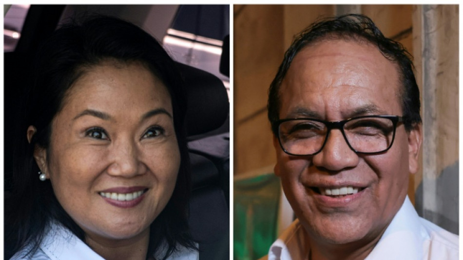 Rechtskandidatin Fujimori und Linkskandidat S&aacute;nchez in Stichwahl um Pr&auml;sidentenamt in Peru