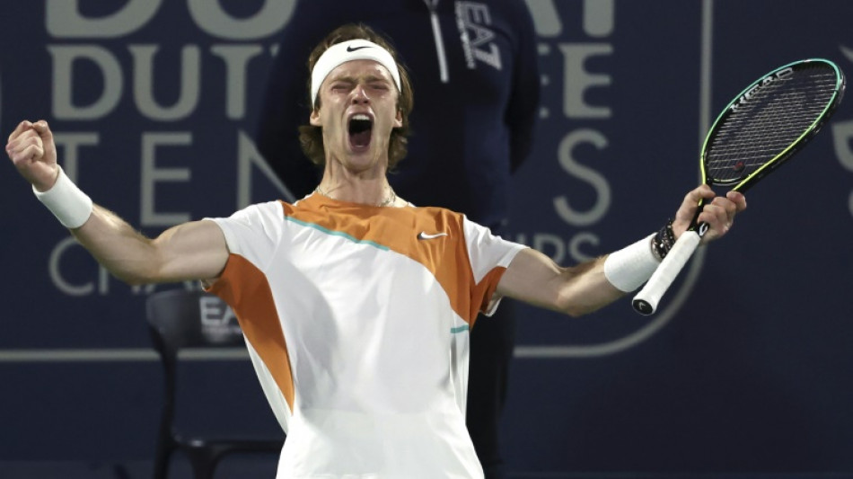 Tennis: le Russe Rublev en finale &agrave; Duba&iuml;