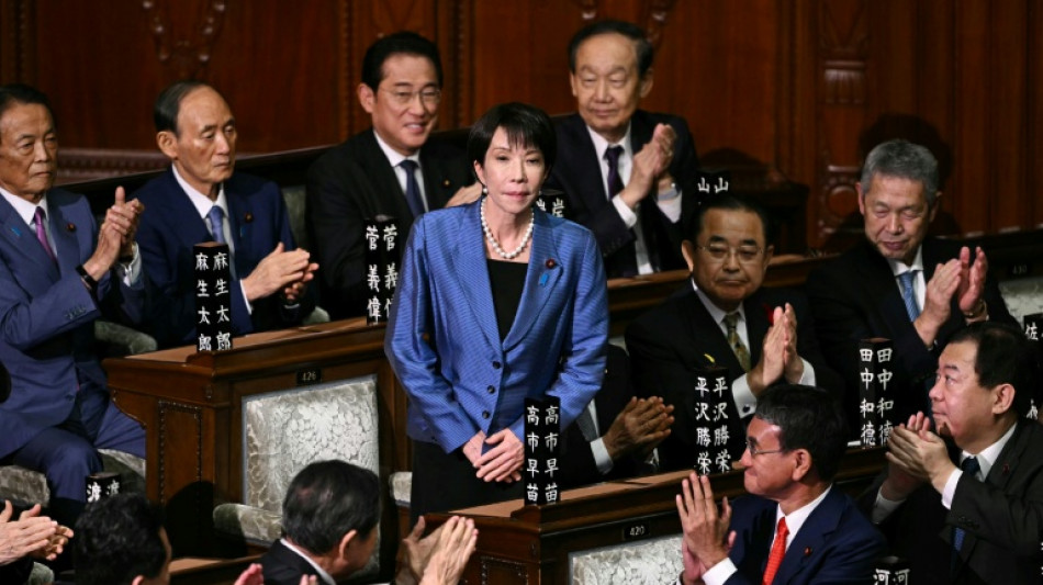 Erste Frau an der Spitze der japanischen Regierung: Takaichi zur Ministerpr&auml;sidentin ernannt