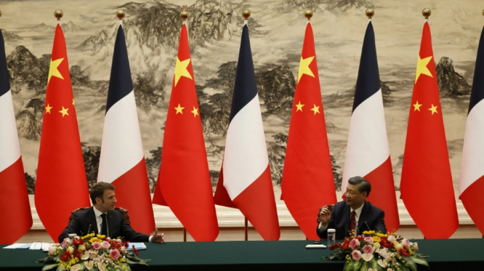 France's Macron in China with Ukraine on the agenda