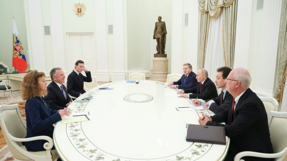 Putin receives top US negotiators in high-stakes Ukraine talks 