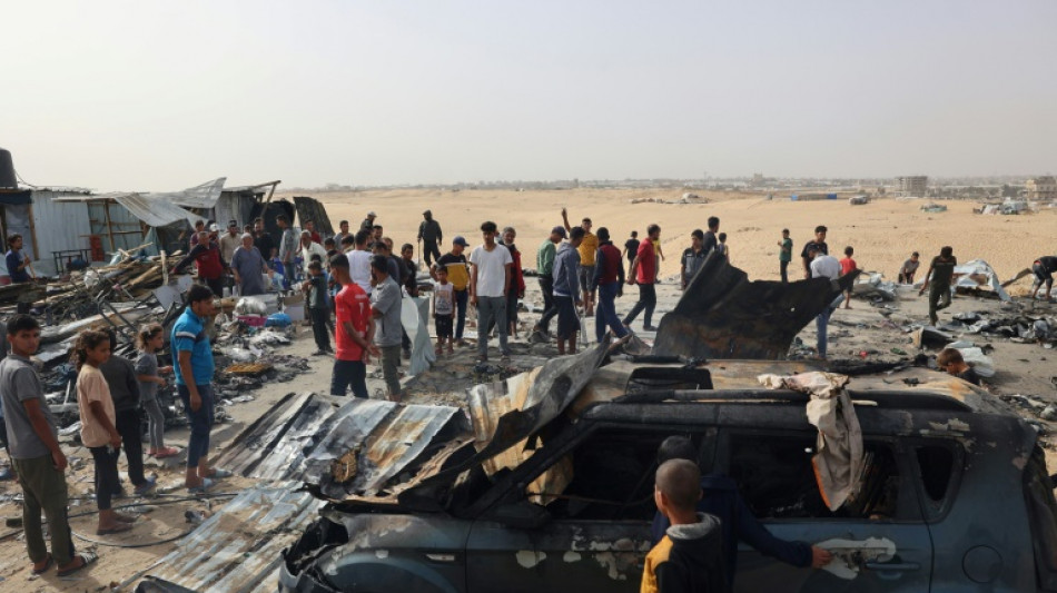 Indignaci&oacute;n mundial por el bombardeo israel&iacute; en un campo de desplazados de Rafah