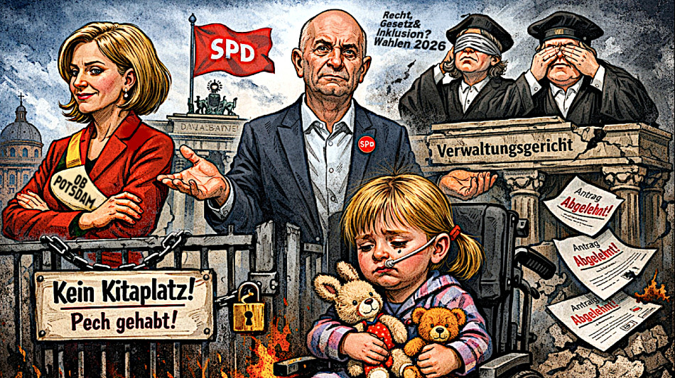 Noosha Aubel und Dietmar Woidke: Wie Potsdam ein schwerstbehindertes Kleinkind im Stich l&auml;sst